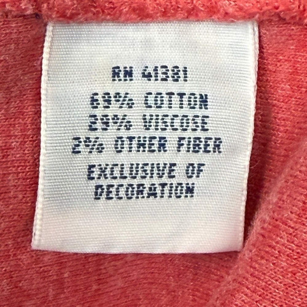 Polo Ralph Lauren QUARTER ZIP Mens M Cotton Viscose Pullover Red Heathered Pony - Picture 5 of 9